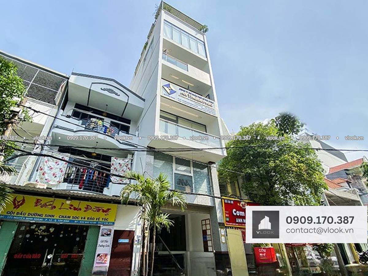 Cao ốc văn phòng cho thuê Phatland Nguyễn Minh Hoàng, Phường 12, Quận Tân Bình, TP.HCM - vlook.vn
