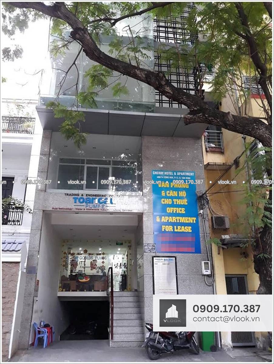 Cao ốc văn phòng cho thuê Phúc Huy Nguyễn Hiến Lê, Phường 13, Quận Tân Bình, TP.HCM - vlook.vn
