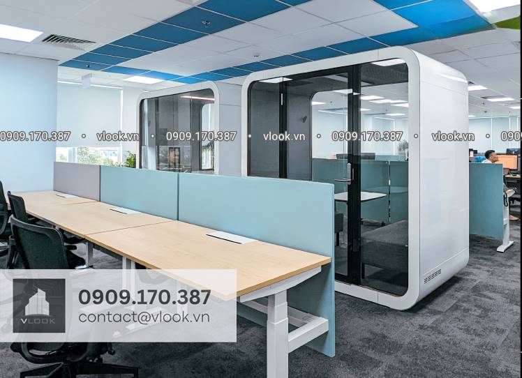 Tòa nhà cho thuê văn phòng Cao ốc Tân Thuận, 01 Tân Thuện, Quận 7, TP.HCM - vlook.vn