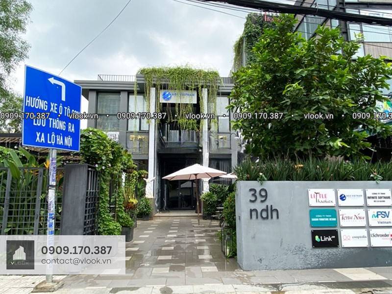 Cao ốc cho thuê văn phòng tòa nhà The Little Thảo Điền, 39 Nguyễn Duy Hiệu, Phường Thảo Điền, Quận 2, TP. Thủ Đức, TP.HCM - vlook.vn