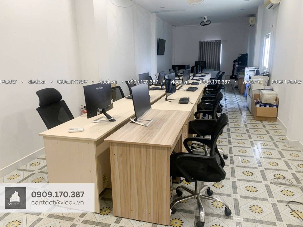 Cao ốc cho thuê văn phòng Tòa nhà 40/12 Đường 8, Phường Trường Thọ, TP. Thủ Đức, TP.HCM - vlook.vn
