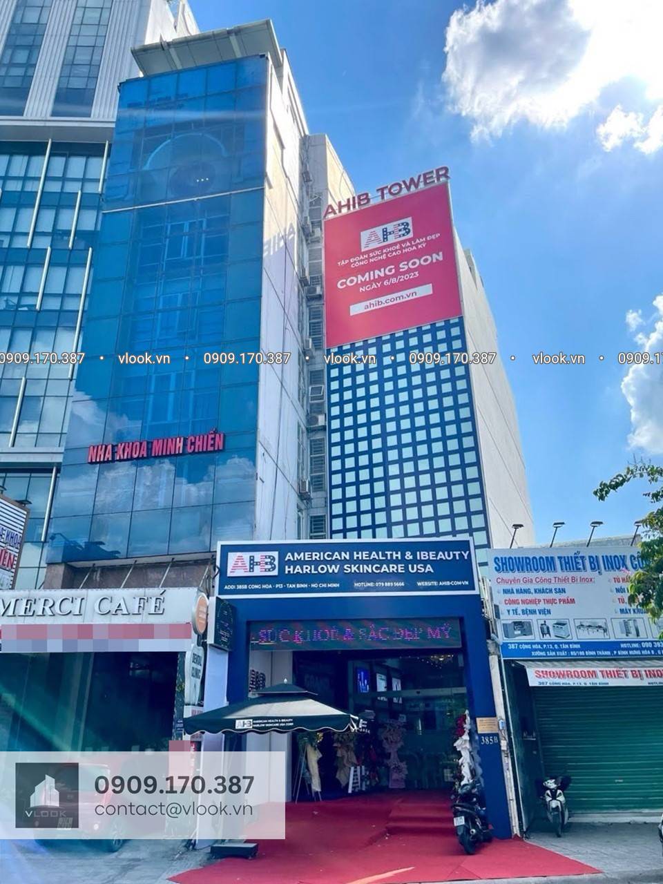 Cao ốc văn phòng cho thuê tòa nhà 360 Office, 385B Cộng Hòa, Phường 13, Quận Tân Bình, TP.HCM - vlook.vn