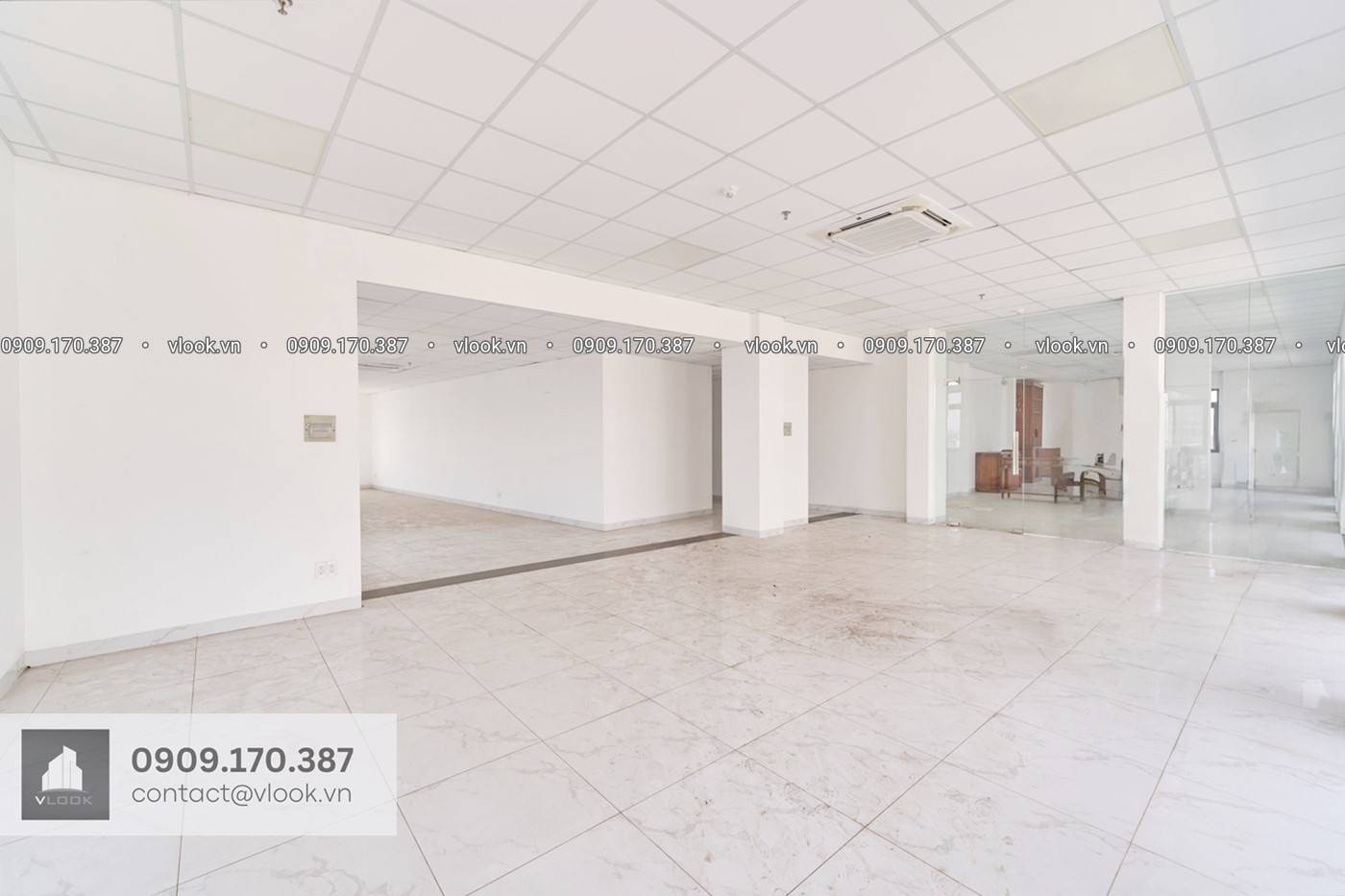 Cao ốc văn phòng cho thuê tòa nhà Khải Hoàn Building, 121 Quốc Hương, Phường Thảo Điền, Quận 2, TP. Thủ Đức, TP.HCM - vlook.vn
