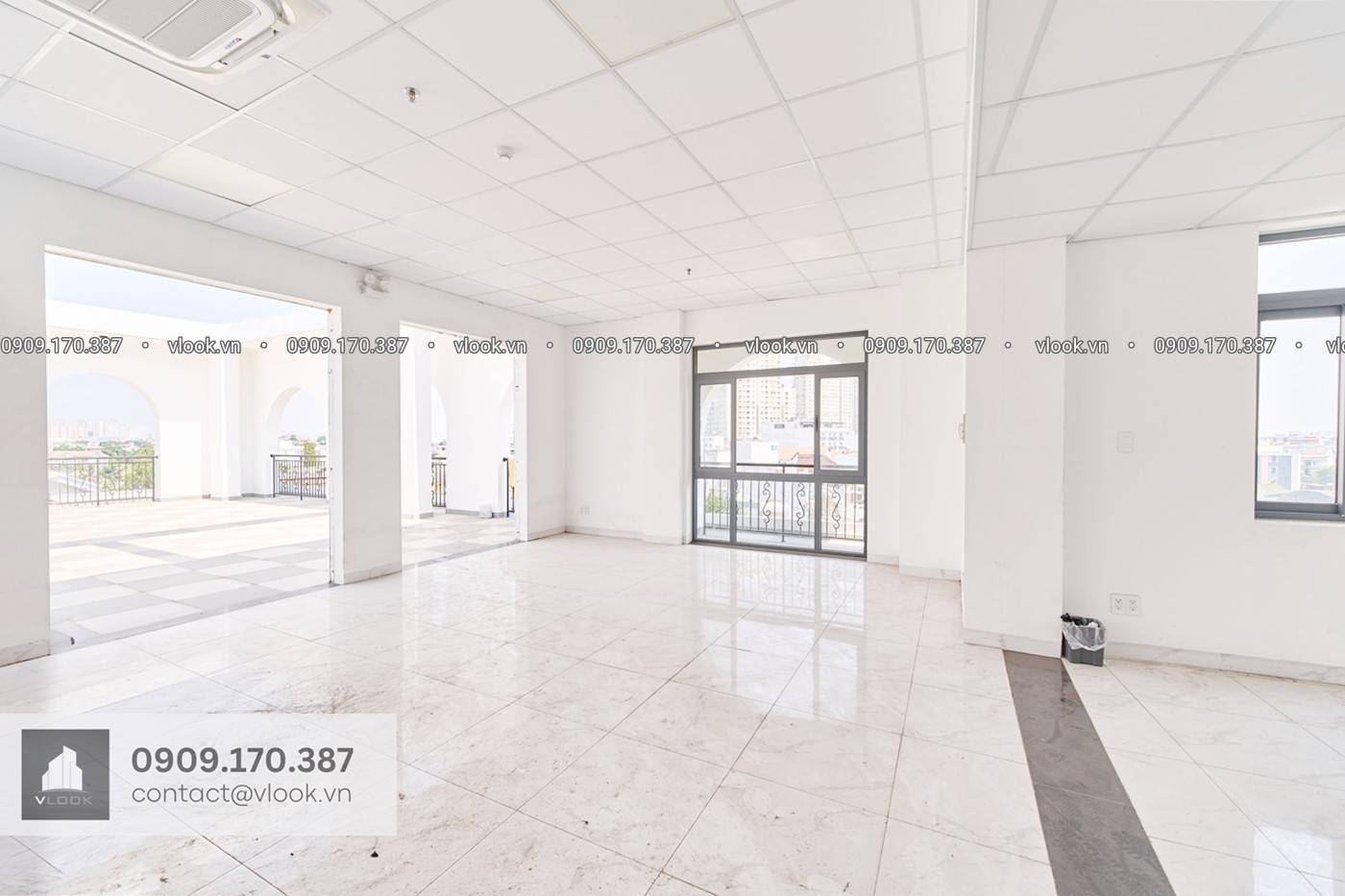 Cao ốc văn phòng cho thuê tòa nhà Khải Hoàn Building, 121 Quốc Hương, Phường Thảo Điền, Quận 2, TP. Thủ Đức, TP.HCM - vlook.vn