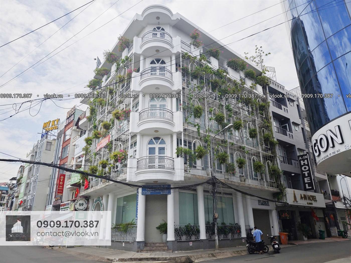 Cao ốc văn phòng cho thuê tòa nhà The Flora Building, 59 Đường số 19, Phường An Khánh, Quận 2, TP. Thủ Đức, TP.HCM - vlook.vn