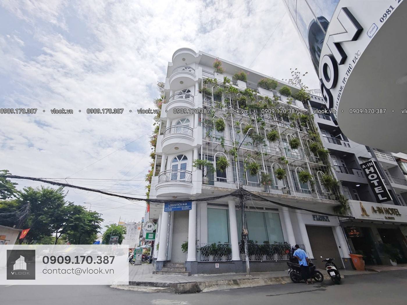 Cao ốc văn phòng cho thuê tòa nhà The Flora Building, 59 Đường số 19, Phường An Khánh, Quận 2, TP. Thủ Đức, TP.HCM - vlook.vn