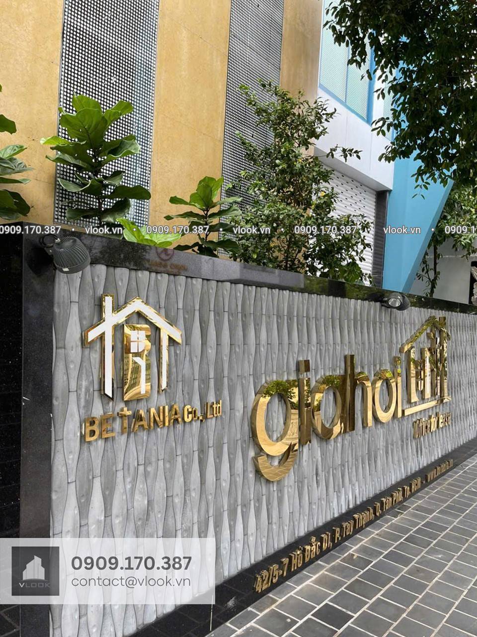 Cao ốc văn phòng cho thuê tòa nhà Betania Building, 42/5-7 Hồ Đắc Di, Phường Tây Thạnh, Quận Tân Phú, TP.HCM - vlook.vn