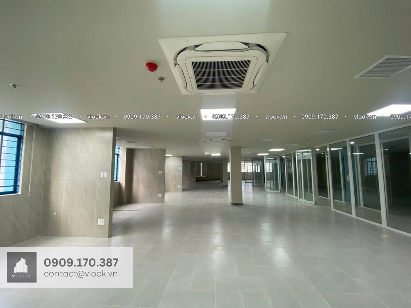 Cao ốc văn phòng cho thuê tòa nhà Cana Building, 725/21 Trường Chinh, Phường Tây Thạnh, Quận Tân Phú, TP.HCM - vlook.vn