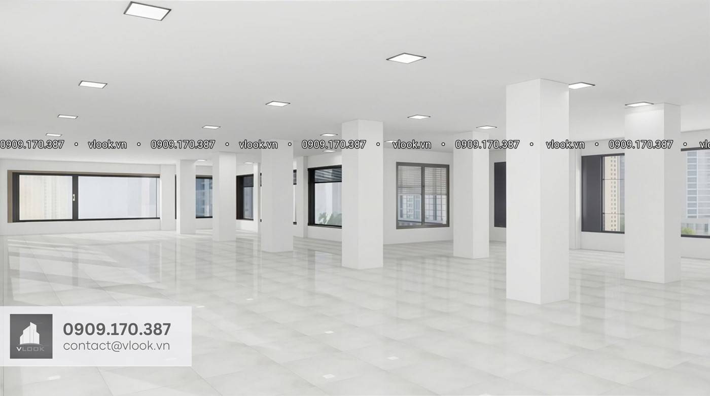 Cao ốc cho thuê văn phòng tòa nhà M.O.R.E 60 Nguyễn Thông, Phường Nhiêu Lộc, Quận 3, TP.HCM - vlook.vn