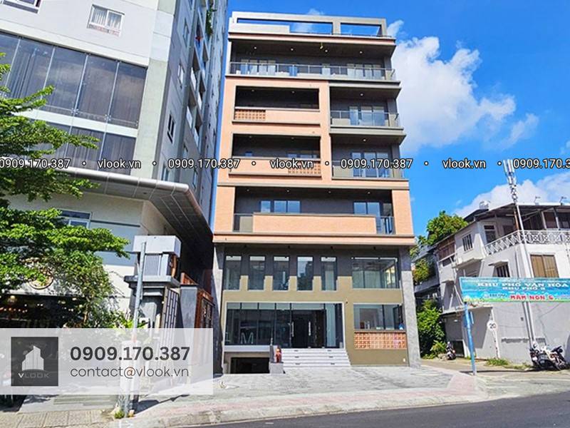Cao ốc cho thuê văn phòng tòa nhà MIOS The Signature 35 Nguyễn Văn Đậu, Phường Bình Lợi Trung, Quận Bình Thạnh, TP.HCM - vlook.vn