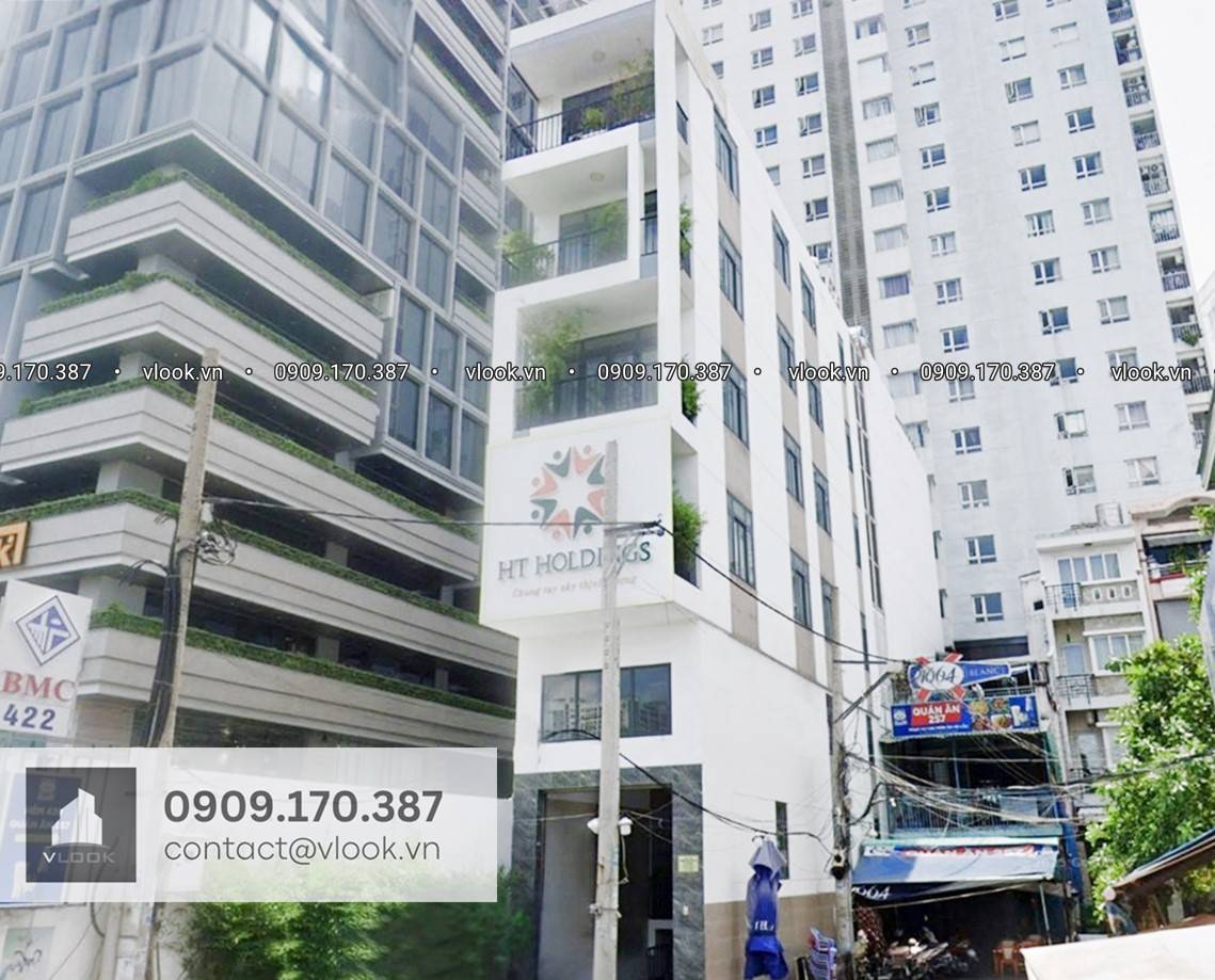 Cao ốc cho thuê văn phòng Toà nhà 420 Võ Văn Kiệt, Phường Cầu Ông Lãnh, Quận 1, TP.HCM - vlook.vn
