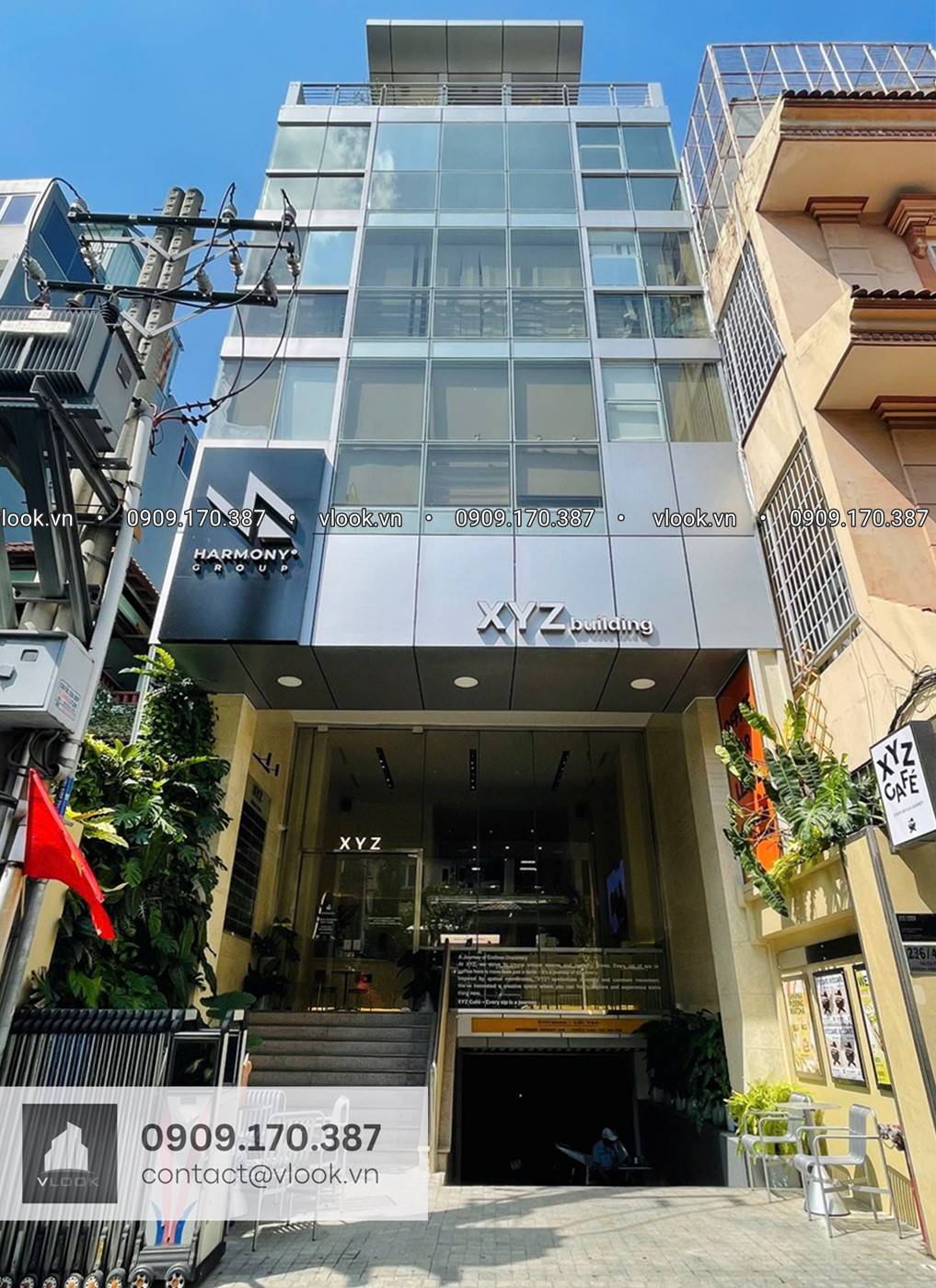 Cao ốc cho thuê văn phòng tòa nhà XYZ Building, 236/43/2 Điện Biên Phủ, Phường Gia Định, Quận Bình Thạnh, TP.HCM - vlook.vn