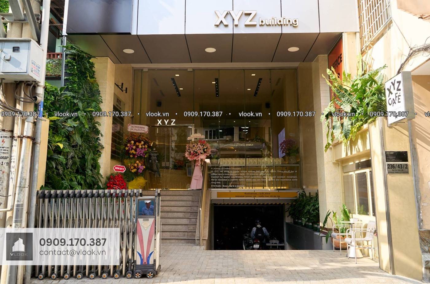 Cao ốc cho thuê văn phòng tòa nhà XYZ Building, 236/43/2 Điện Biên Phủ, Phường Gia Định, Quận Bình Thạnh, TP.HCM - vlook.vn