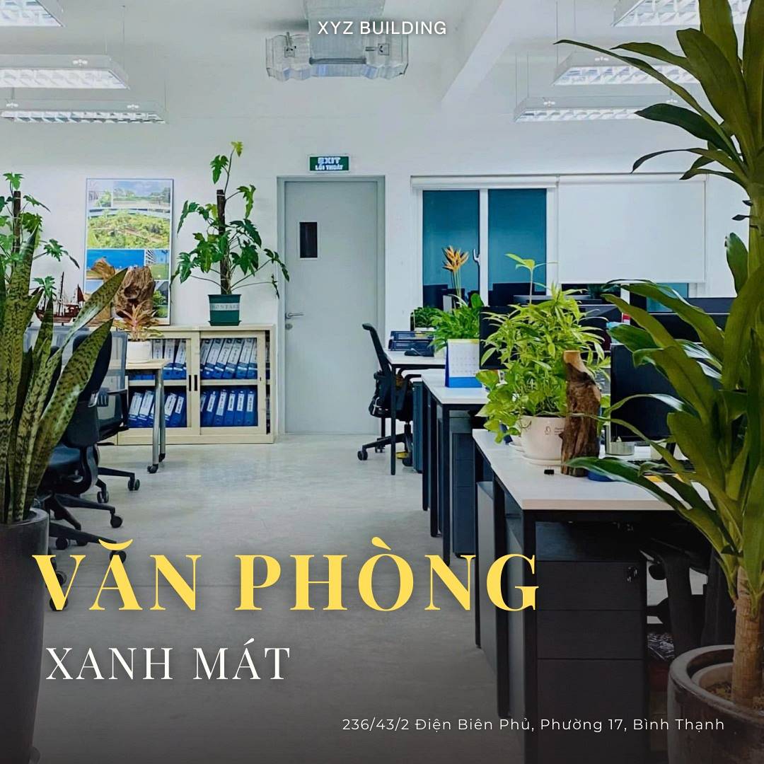 Cao ốc cho thuê văn phòng tòa nhà XYZ Building, 236/43/2 Điện Biên Phủ, Phường Gia Định, Quận Bình Thạnh, TP.HCM - vlook.vn