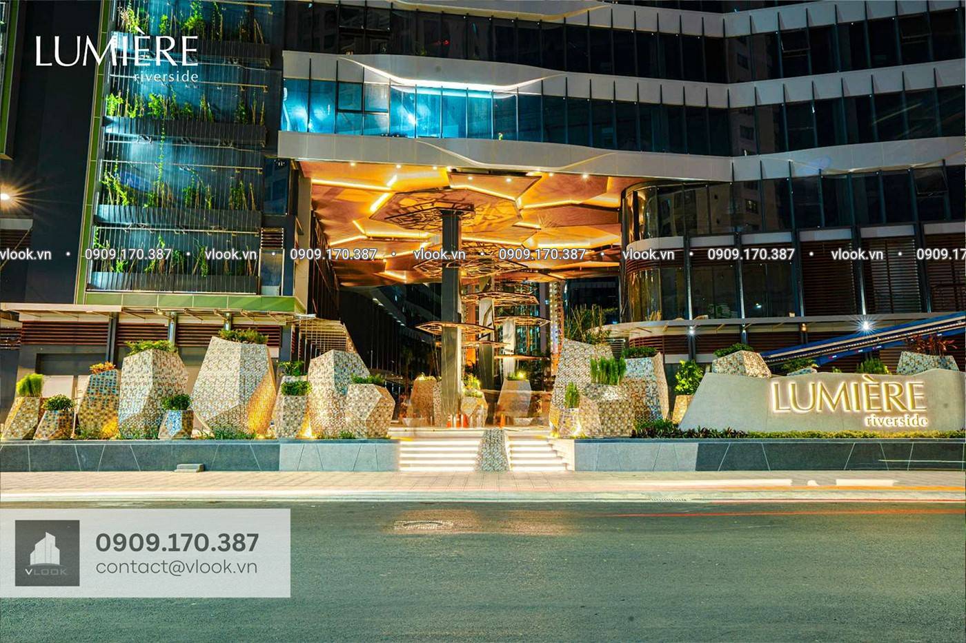Cao ốc cho thuê văn phòng tòa nhà LUMIÈRE riverside, 259-277 Võ Nguyên Giáp, Phường Bình Trưng, Quận 2, TP.HCM - vlook.vn - 0909.170.387