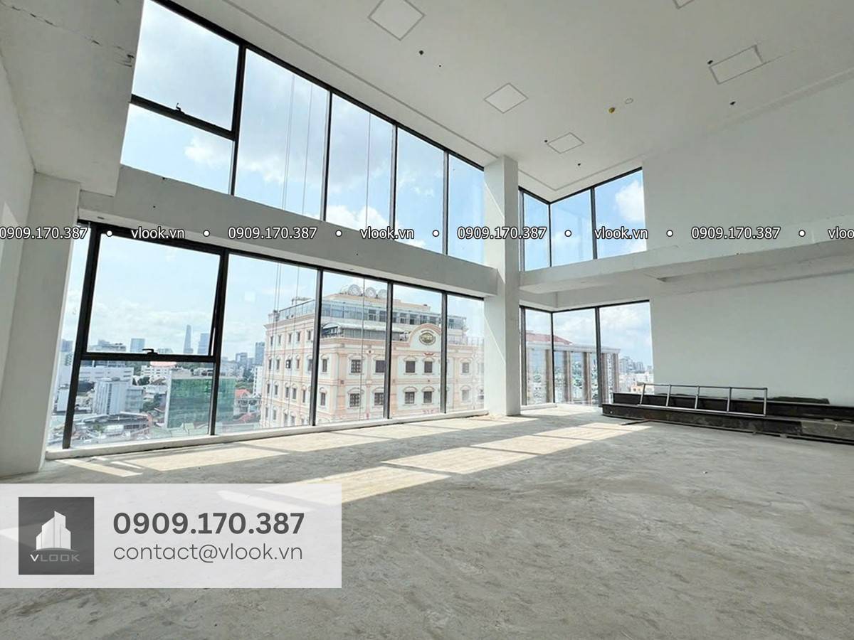 Cao ốc cho thuê văn phòng tòa nhà Red Diamond Tower, 10-12/3D Kỳ Đồng, Phường Nhiêu Lộc, Quận 3, TP.HCM - vlook.vn
