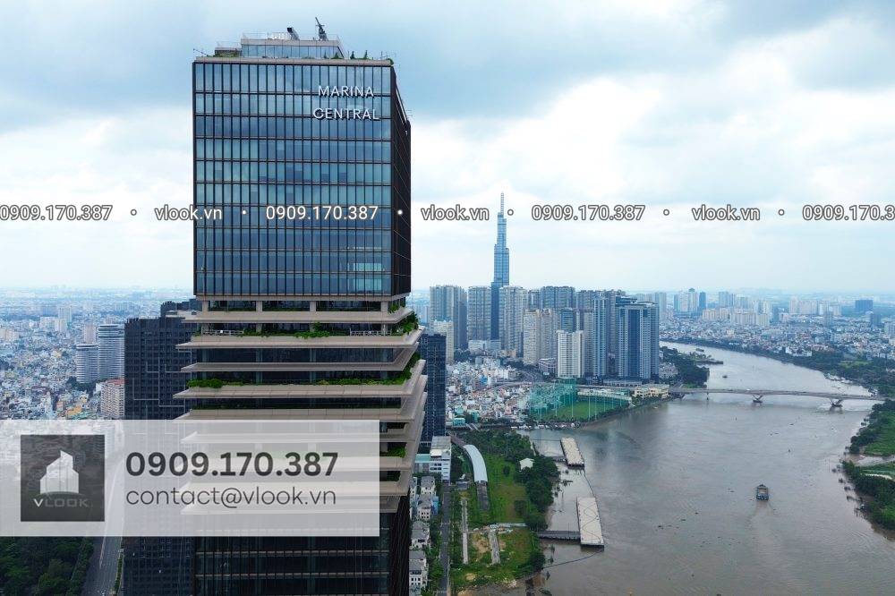 Cao ốc cho thuê văn phòng tòa nhà Saigon Marina IFC, 02 Tôn Đức Thắng, Phường Sài Gòn, TP.HCM (P. Bến Nghé, Quận 1) - vlook.vn
