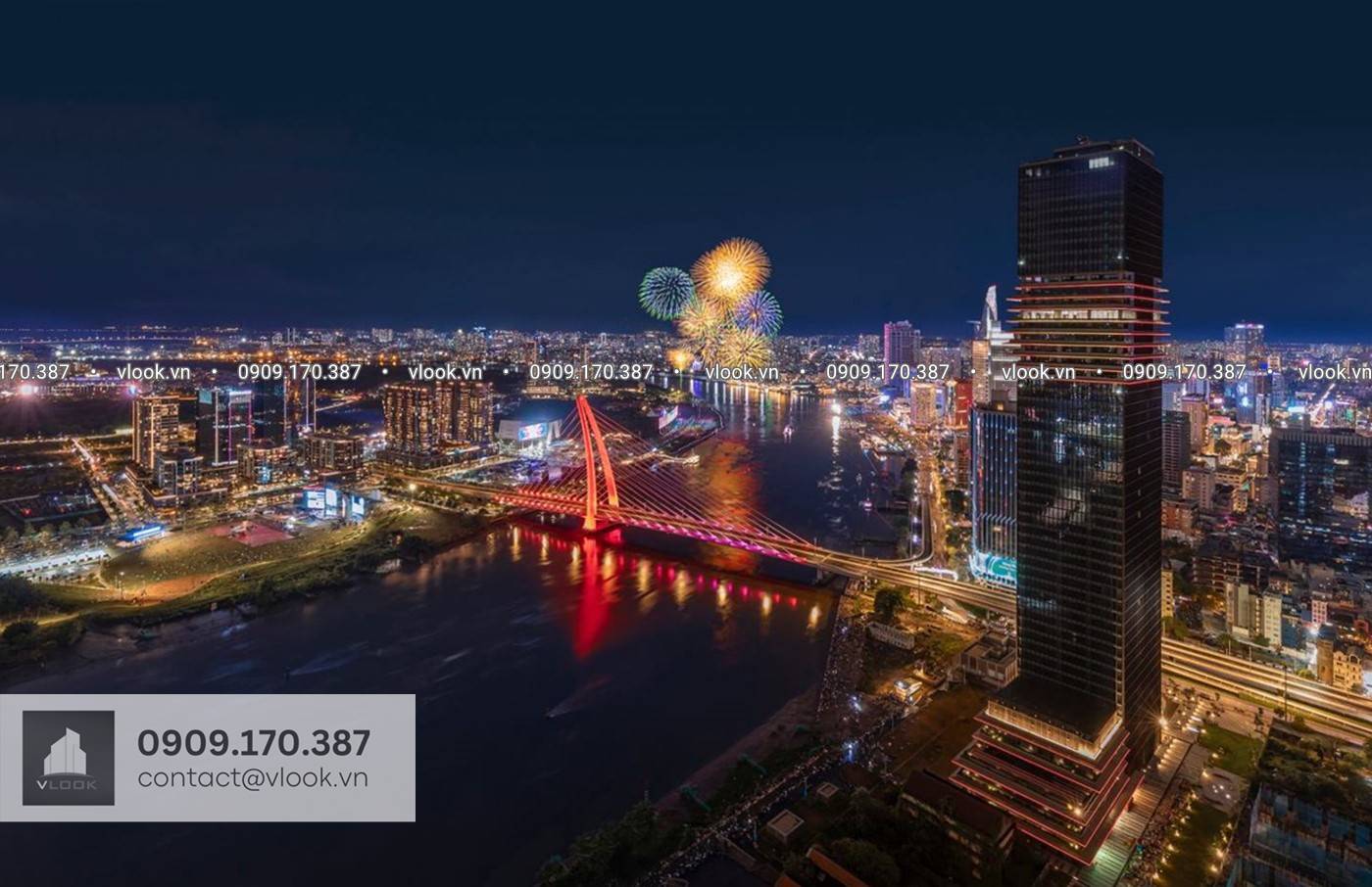 Cao ốc cho thuê văn phòng tòa nhà Saigon Marina IFC, 02 Tôn Đức Thắng, Phường Sài Gòn, TP.HCM (P. Bến Nghé, Quận 1) - vlook.vn