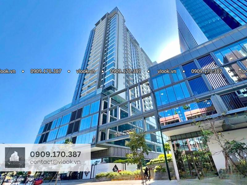 Cao ốc cho thuê văn phòng tòa nhà The Crest Office, Lô 1.13, KĐT Thủ Thiêm, Phường An Khánh, Quận 2, TP.HCM - vlook.vn