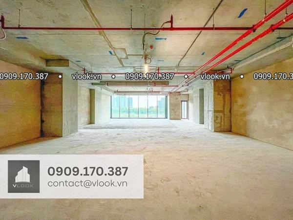 Cao ốc cho thuê văn phòng tòa nhà The Crest Office, Lô 1.13, KĐT Thủ Thiêm, Phường An Khánh, Quận 2, TP.HCM - vlook.vn