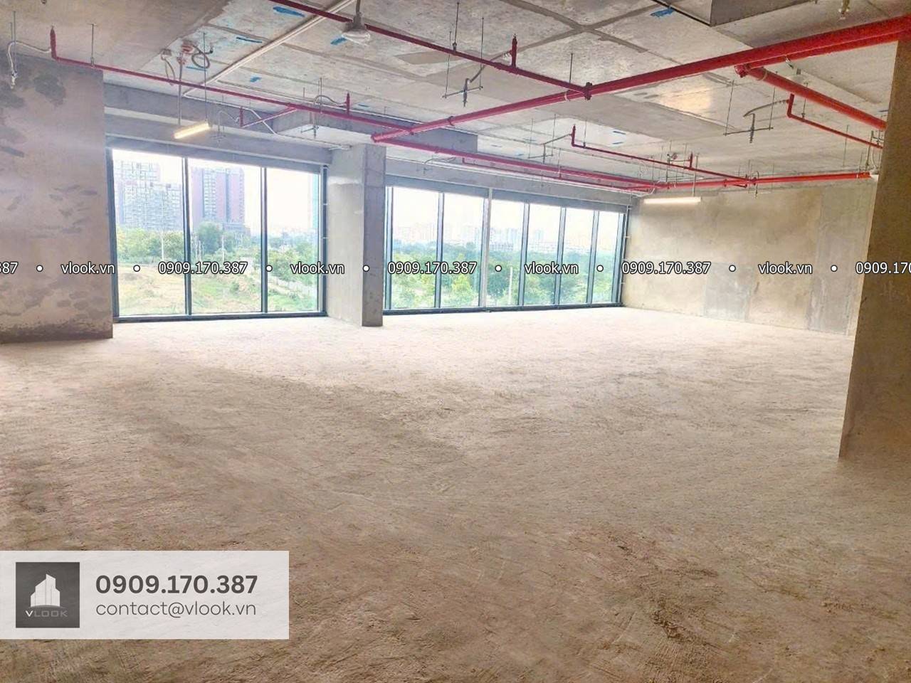 Cao ốc cho thuê văn phòng tòa nhà The Crest Office, Lô 1.13, KĐT Thủ Thiêm, Phường An Khánh, Quận 2, TP.HCM - vlook.vn