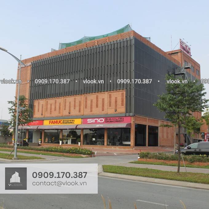 Cao ốc cho thuê văn phòng tòa nhà Vivian Park, Lô T5-2 và Lô T6, Đường D11B, Khu CNC, Phường Tăng Nhơn Phú, Quận 9, TP.HCM - vlook.vn