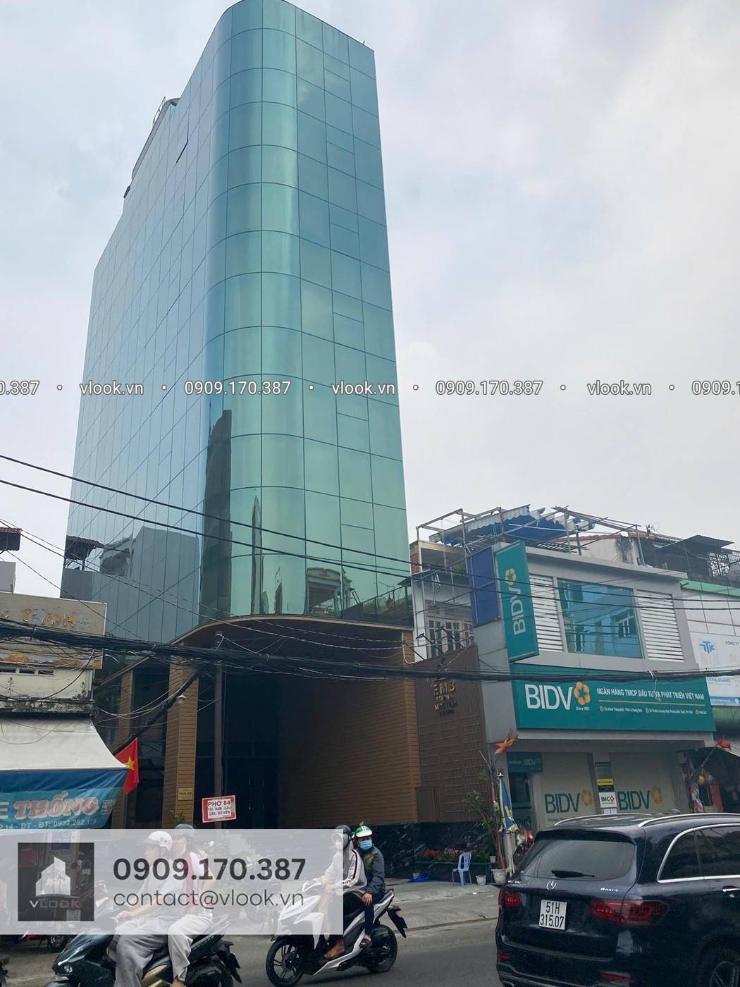 Cao ốc văn phòng cho thuê Tòa nhà EMB, 82-84 Lê Quang Định, Phường Bình Thạnh, Quận Bình Thạnh, TP.HCM - vlook.vn - 0909.170.387