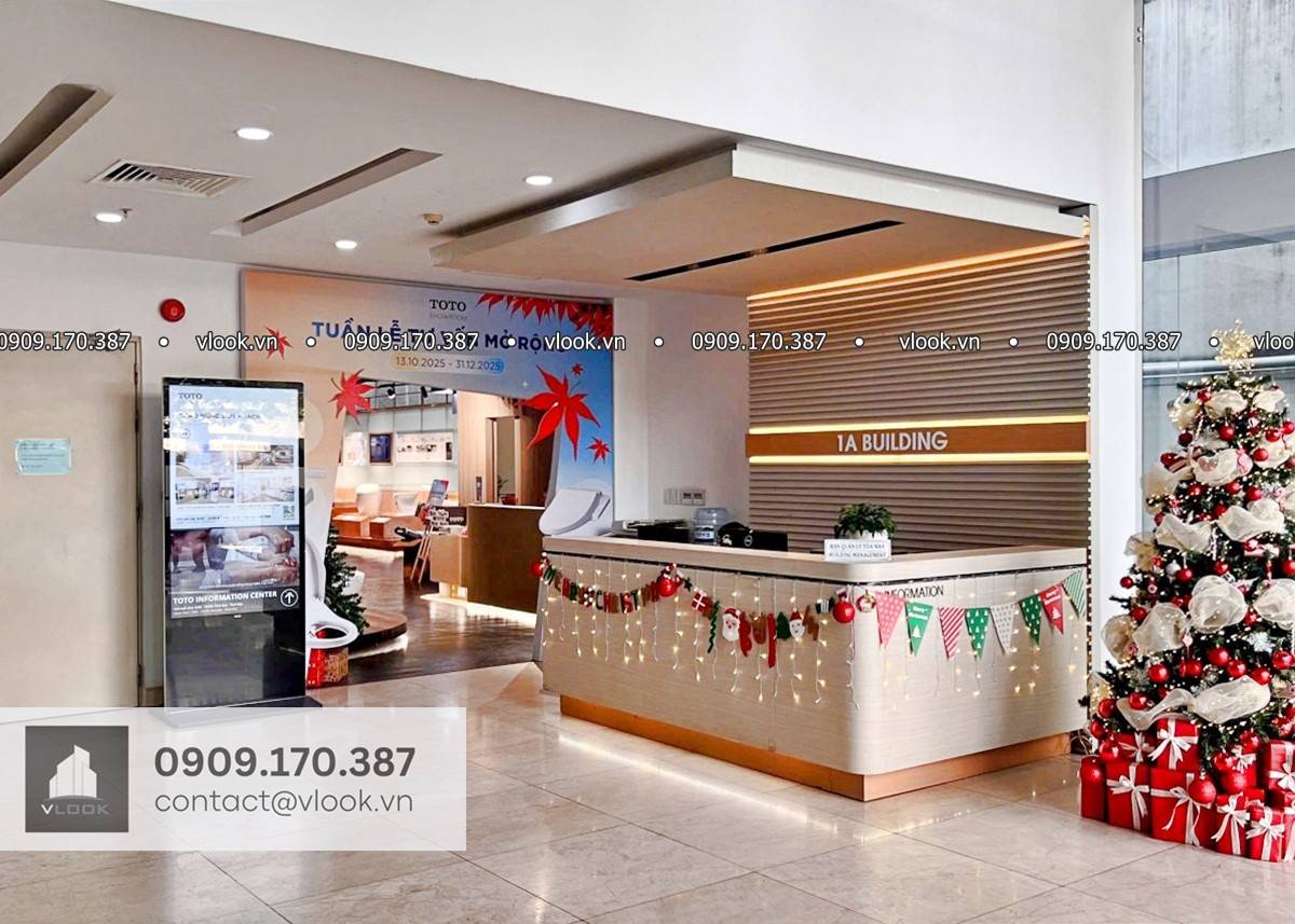 Cao ốc văn phòng cho thuê tòa nhà 1A Building, 1A Phạm Ngọc Thạch, Phường Sài Gòn, Quận 1, TP.HCM - vlook.vn - 0909.170.387