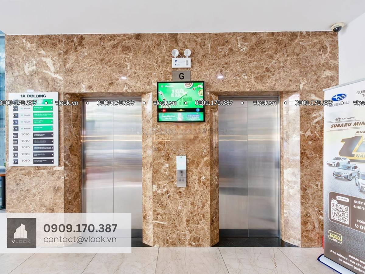 Cao ốc văn phòng cho thuê tòa nhà 1A Building, 1A Phạm Ngọc Thạch, Phường Sài Gòn, Quận 1, TP.HCM - vlook.vn - 0909.170.387