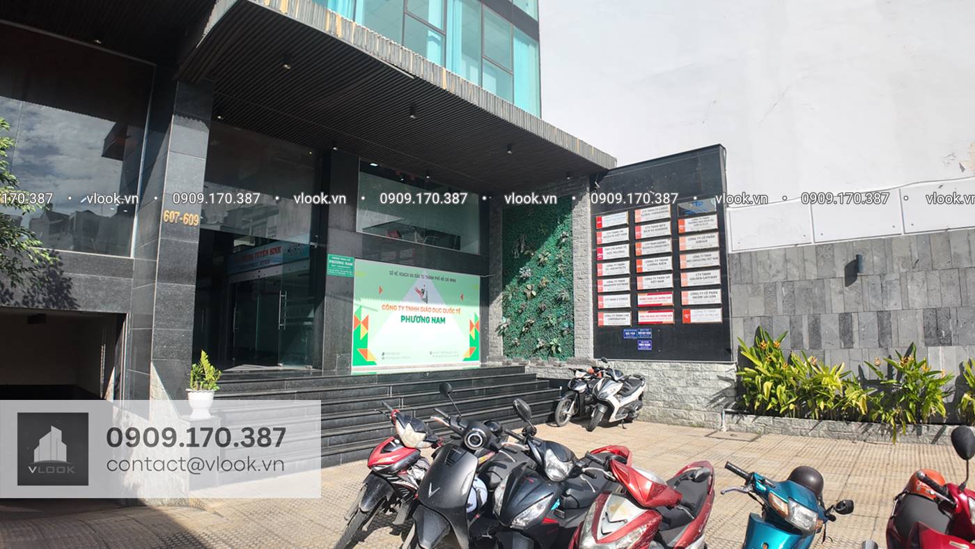 Cao ốc văn phòng cho thuê tòa nhà Halo 607-609 Nguyễn Kiệm, Phường Đức Nhuận, Quận Phú Nhận, TP.HCM - vlook.vn - 0909.170.387